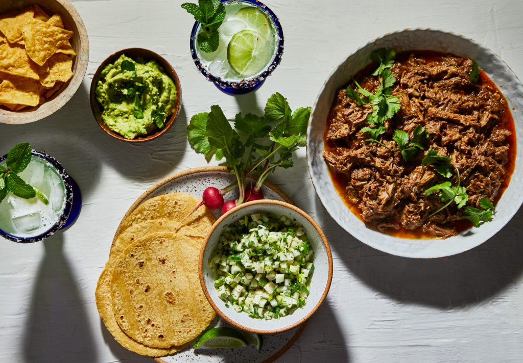 Pulled Pork and Pear Tacos with Pear Pico de Gallo